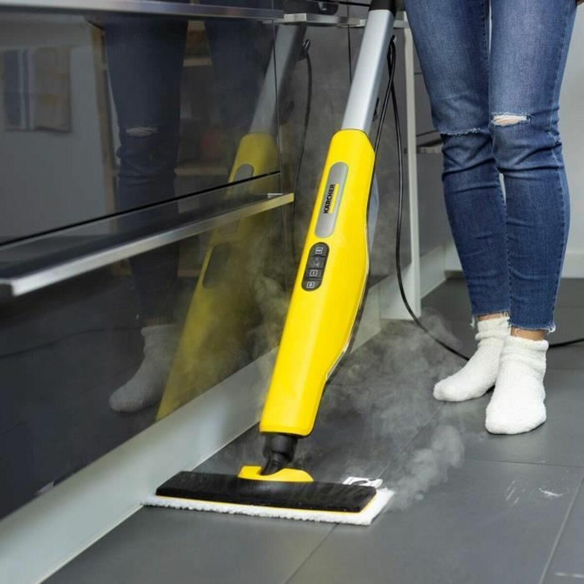 Garų šluota Kärcher SC 3 UPRIGHT EasyFix 600 W